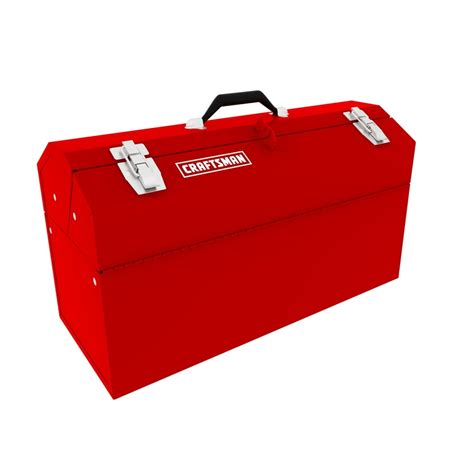 craftsman 21 portable double cantilever design steel tool hand box|Toolboxes .